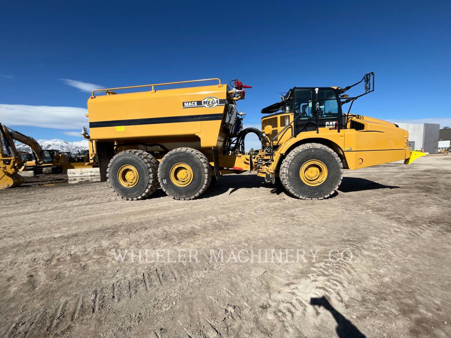 2021 Caterpillar WT 740 GC Articulated Truck