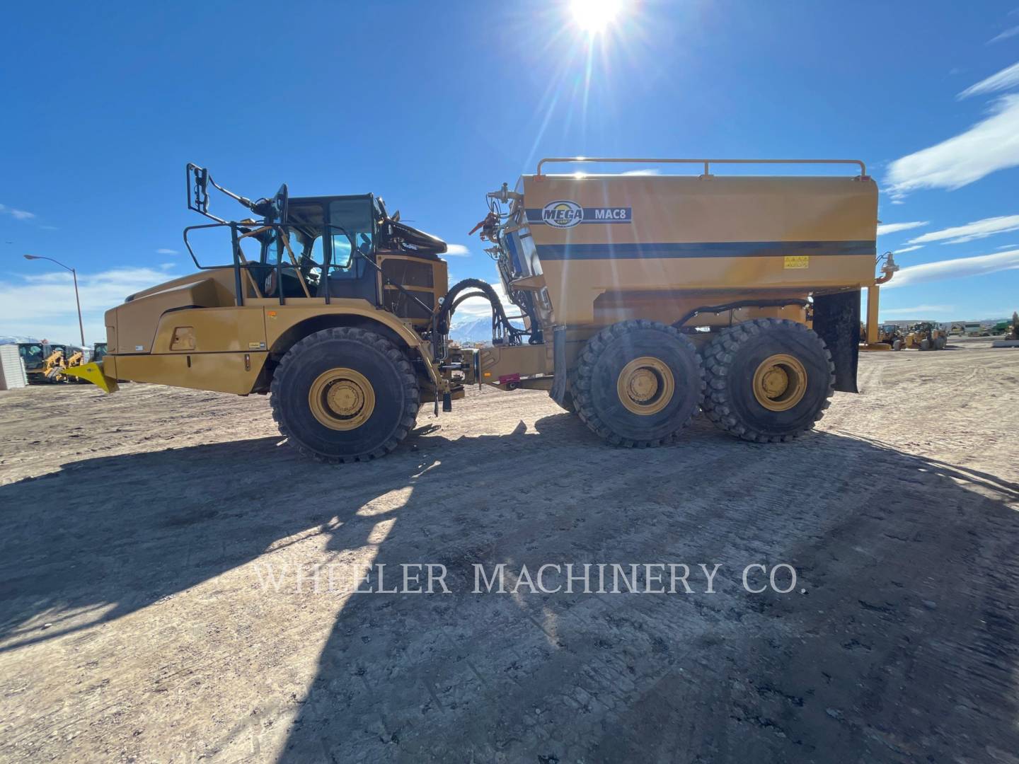 2021 Caterpillar WT 740 GC Articulated Truck