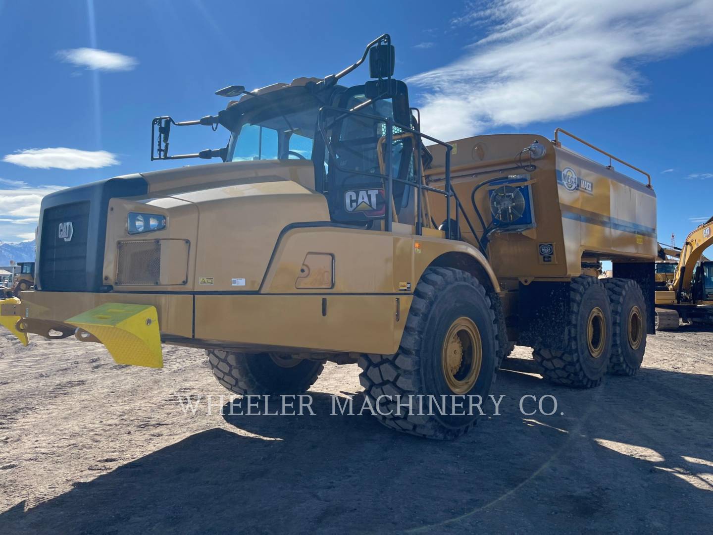 2021 Caterpillar WT 740 GC Articulated Truck