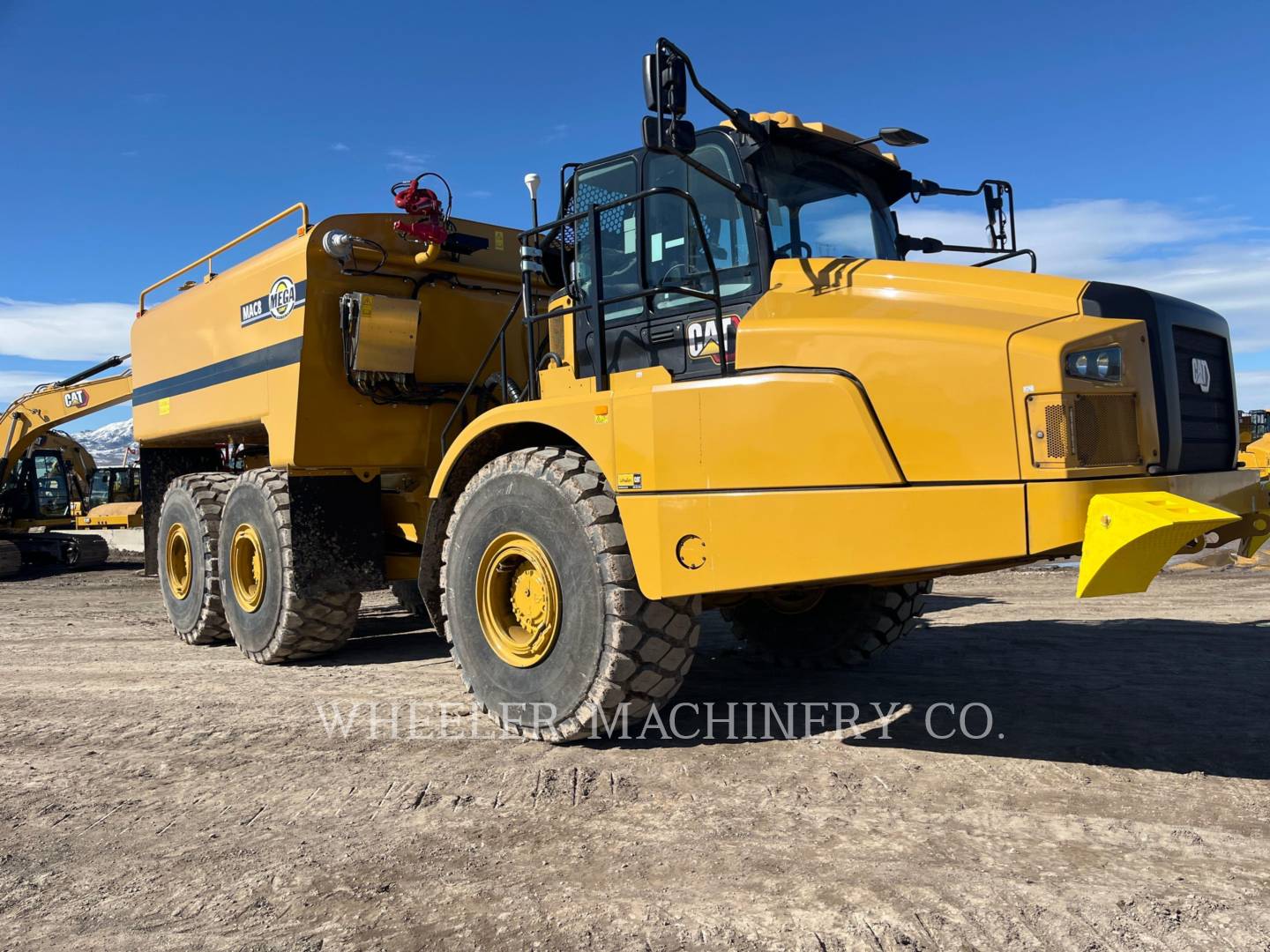 2021 Caterpillar WT 740 GC Articulated Truck