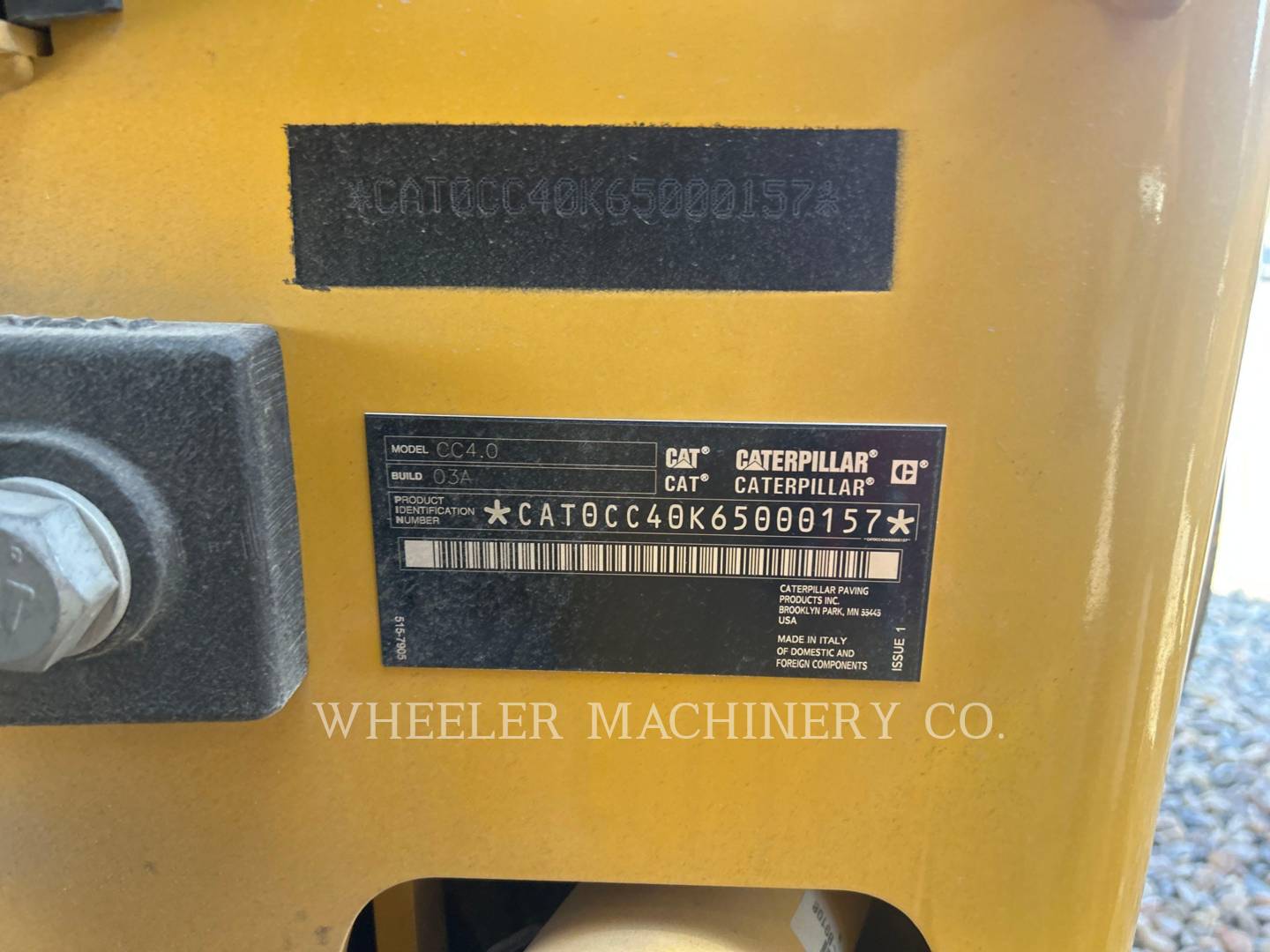 2022 Caterpillar CC4.0 Vibratory Double