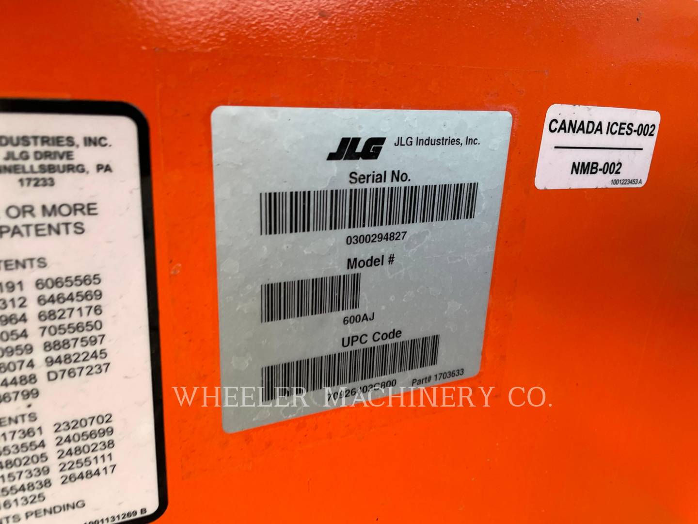 2022 JLG 600AJ SP Lift Truck