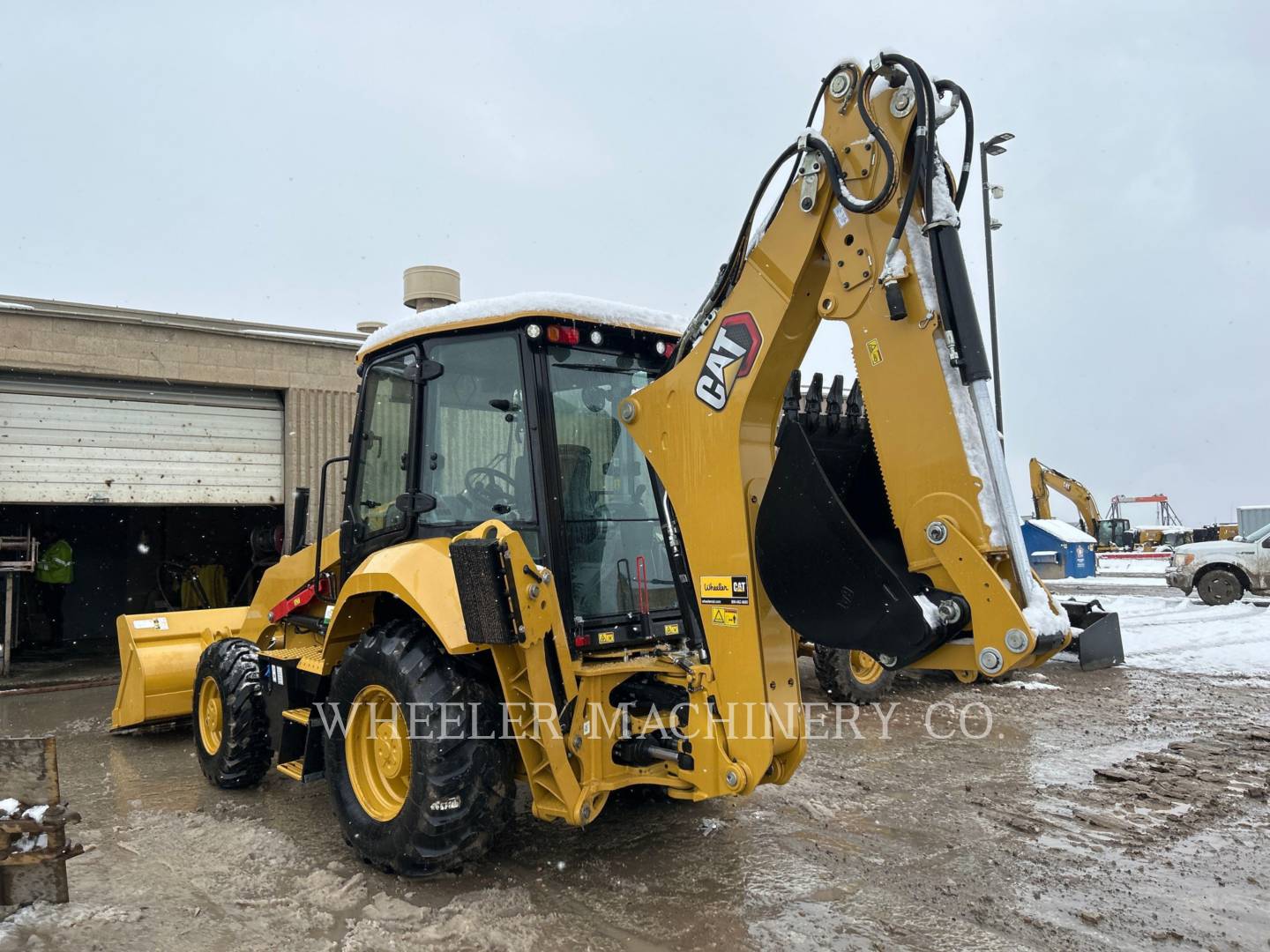 2022 Caterpillar 420 CF Tractor Loader Backhoe