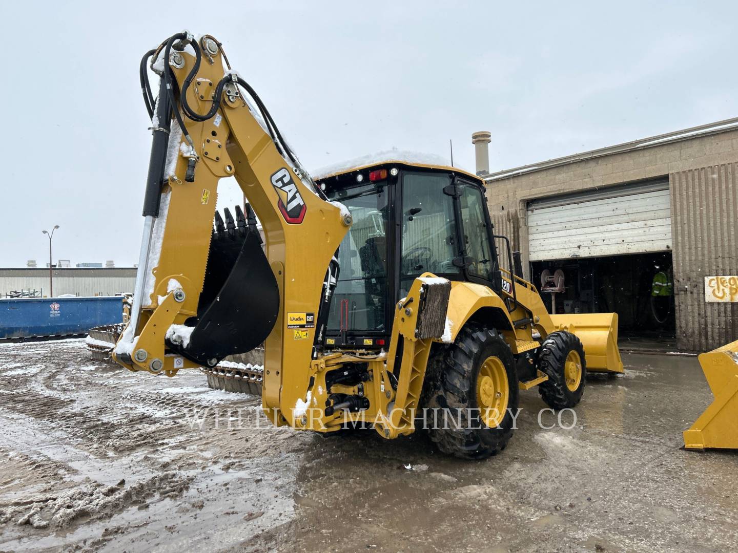 2022 Caterpillar 420 CF Tractor Loader Backhoe