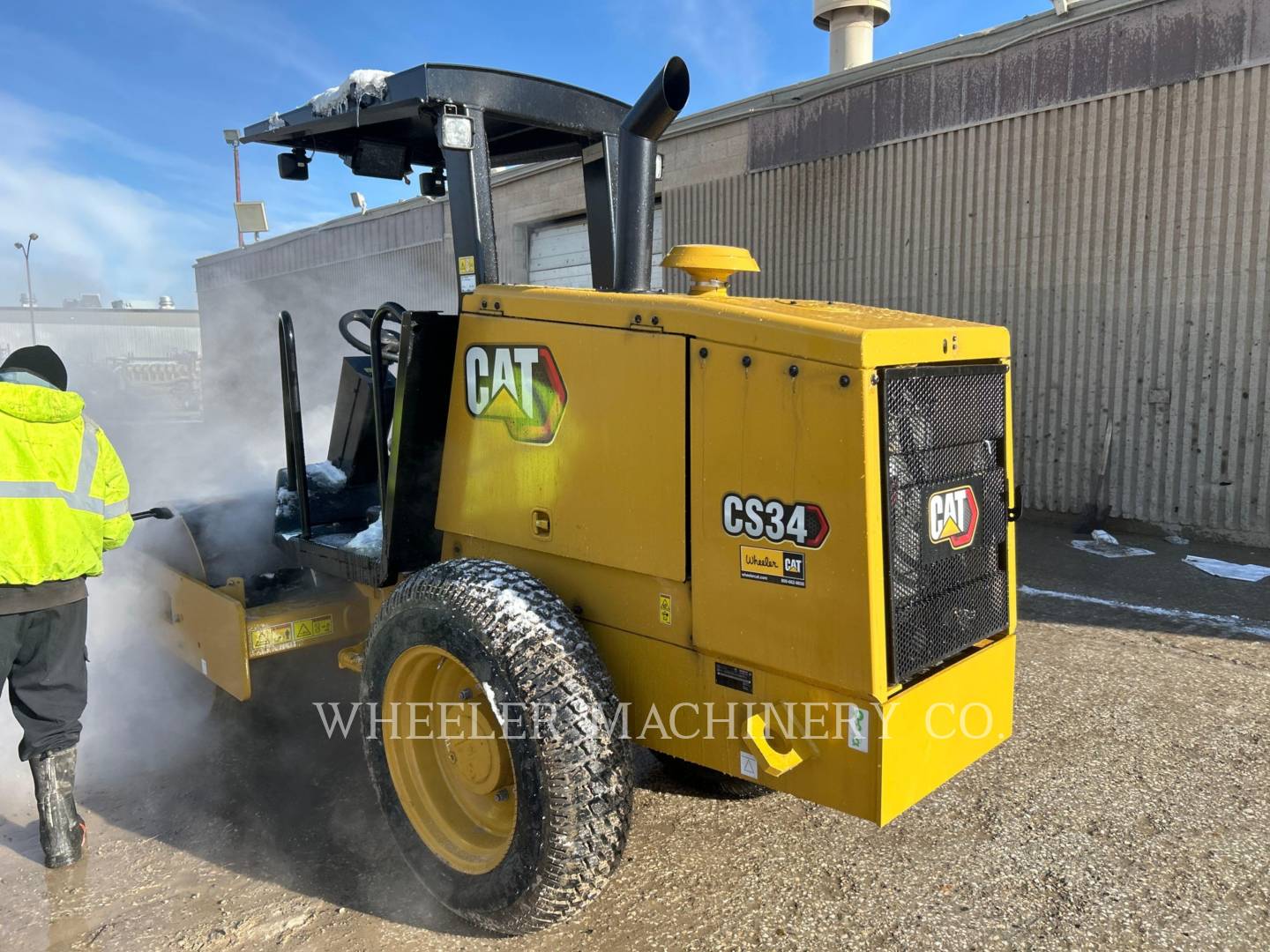 2022 Caterpillar CS34 Vibratory Single