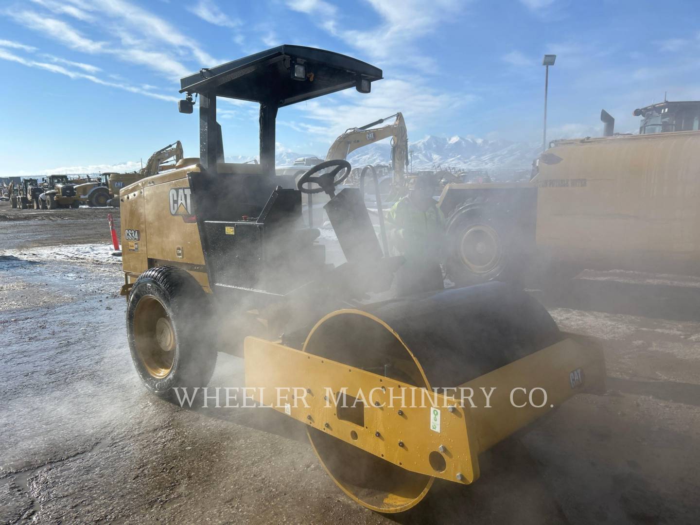 2022 Caterpillar CS34 Vibratory Single