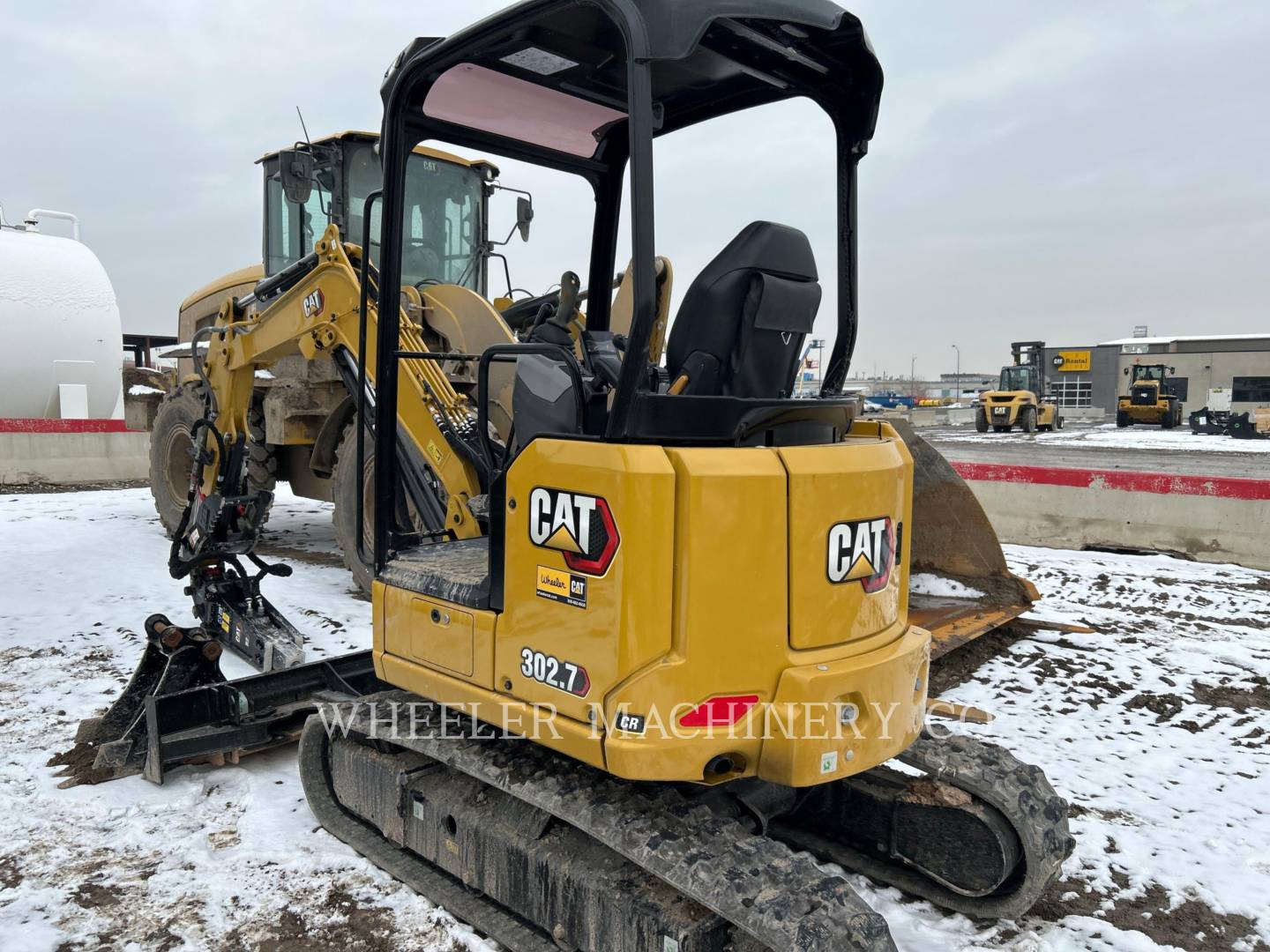 2022 Caterpillar 302.7 C3TH Excavator