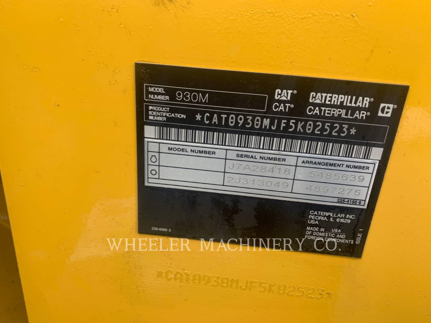 2022 Caterpillar 930M QC 3V Wheel Loader