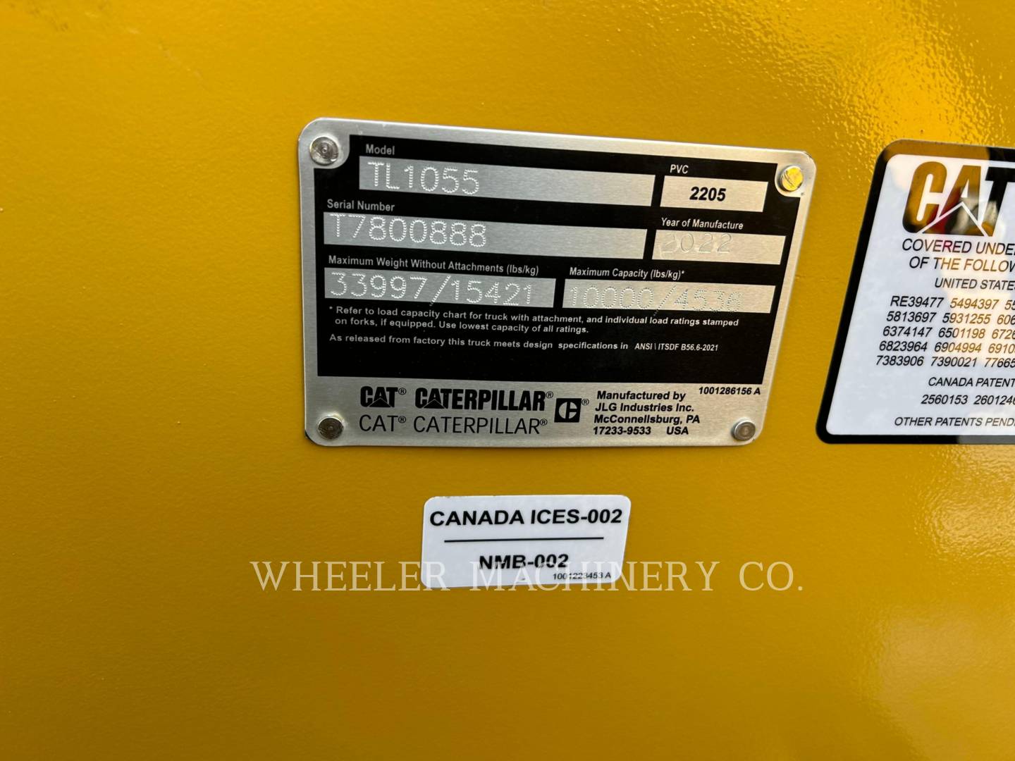 2023 Caterpillar TL1055-05 TeleHandler