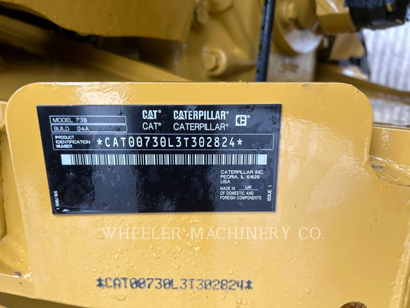 2023 Caterpillar 730 TG Articulated Truck