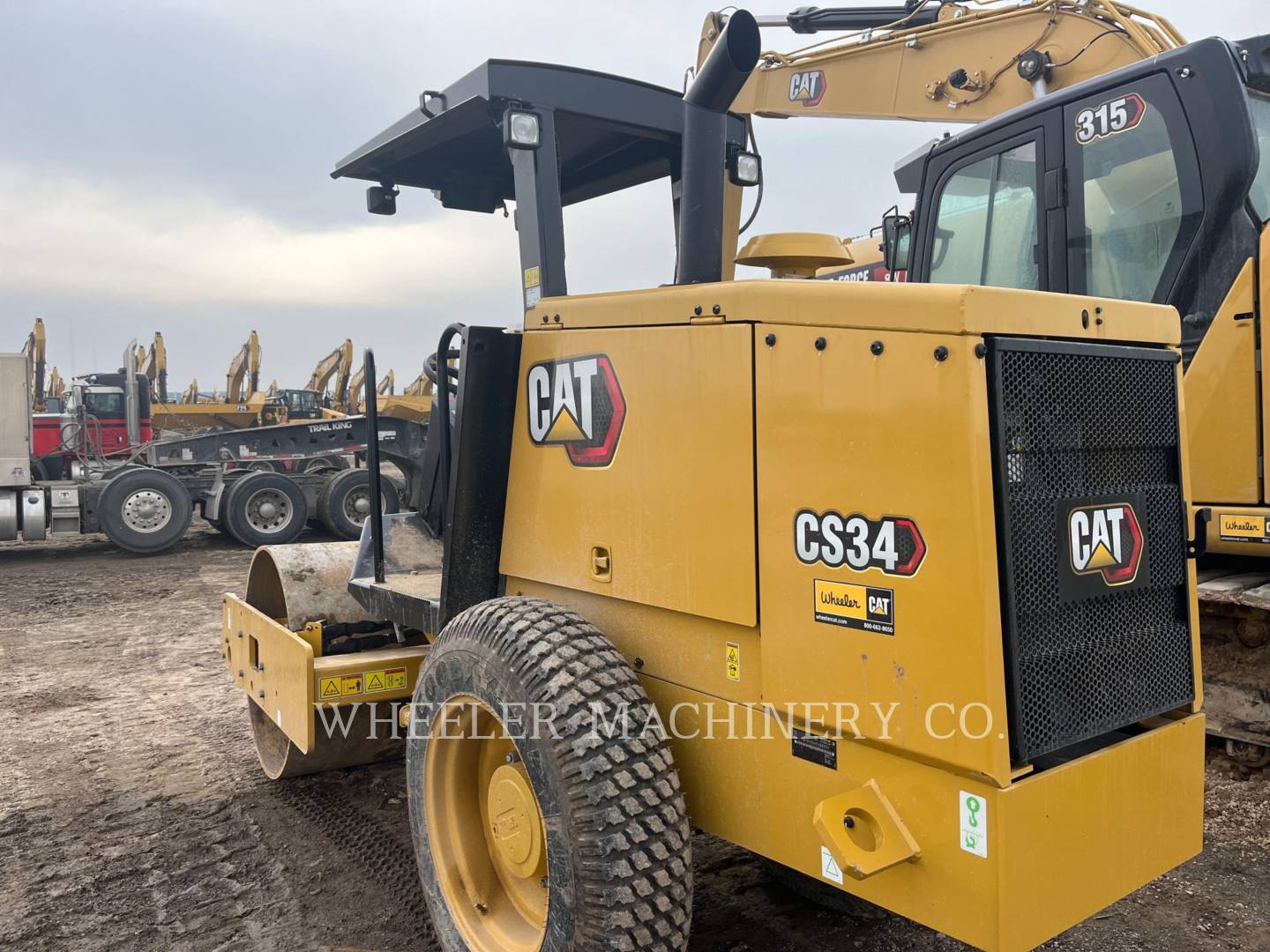 2023 Caterpillar CS34 Vibratory Single