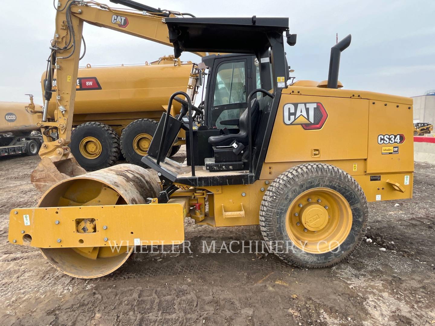 2023 Caterpillar CS34 Vibratory Single