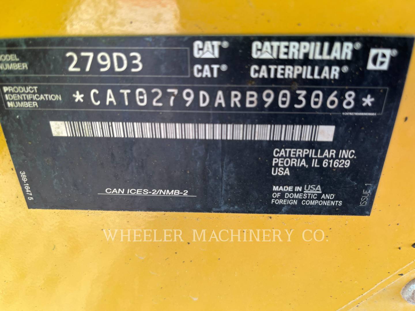 2021 Caterpillar 279D3 C3H2 Compact Track Loader