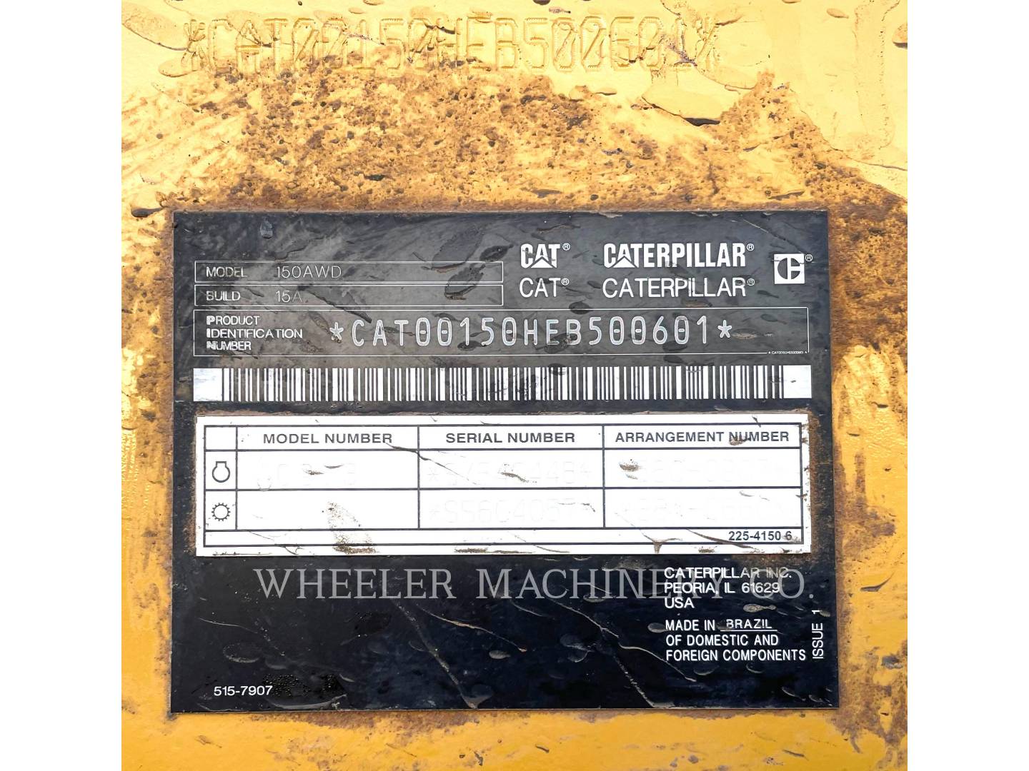 2021 Caterpillar 150 AWD Grader - Road