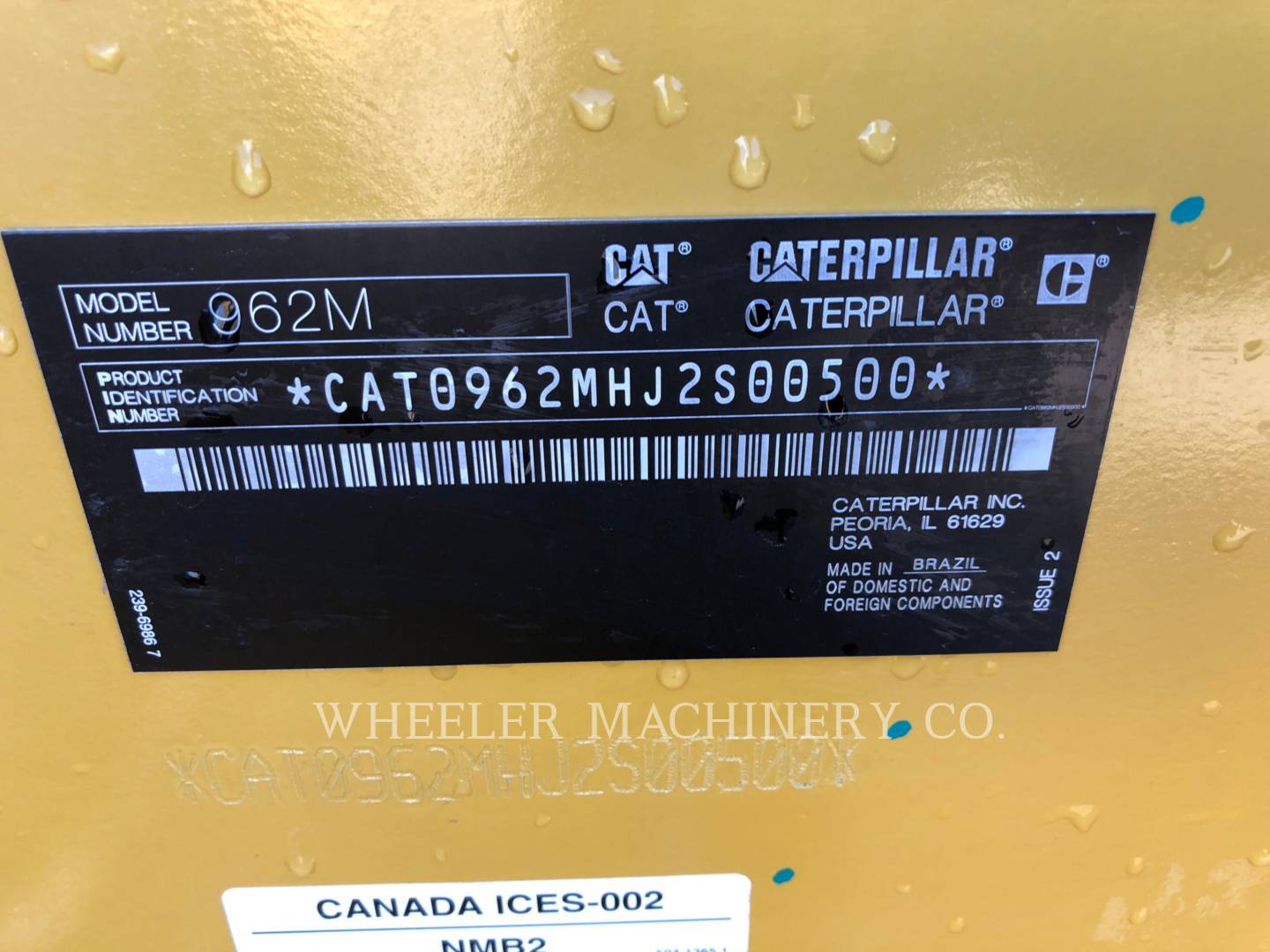 2019 Caterpillar 962M IND Wheel Loader