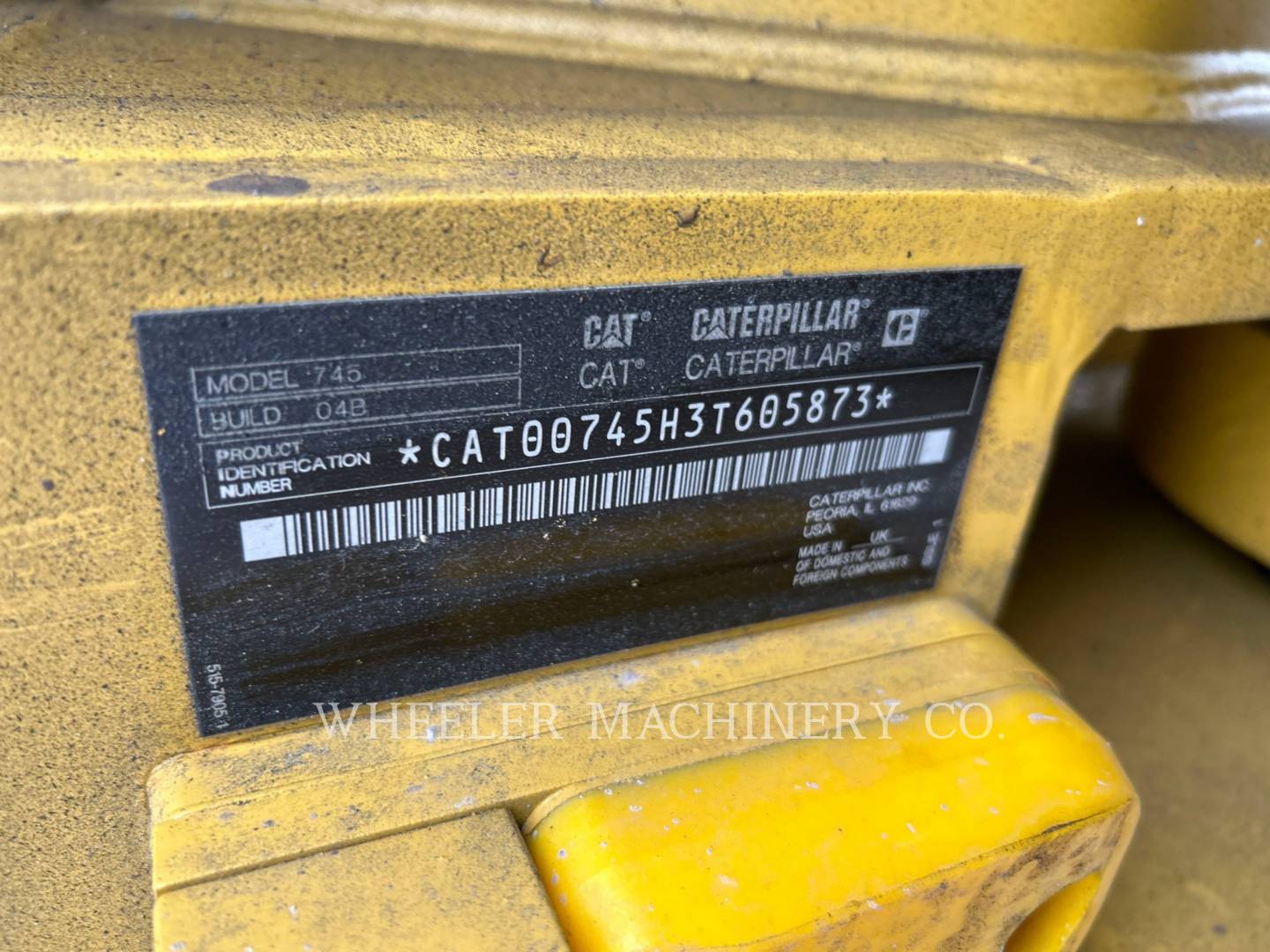 2023 Caterpillar 745 TG Articulated Truck