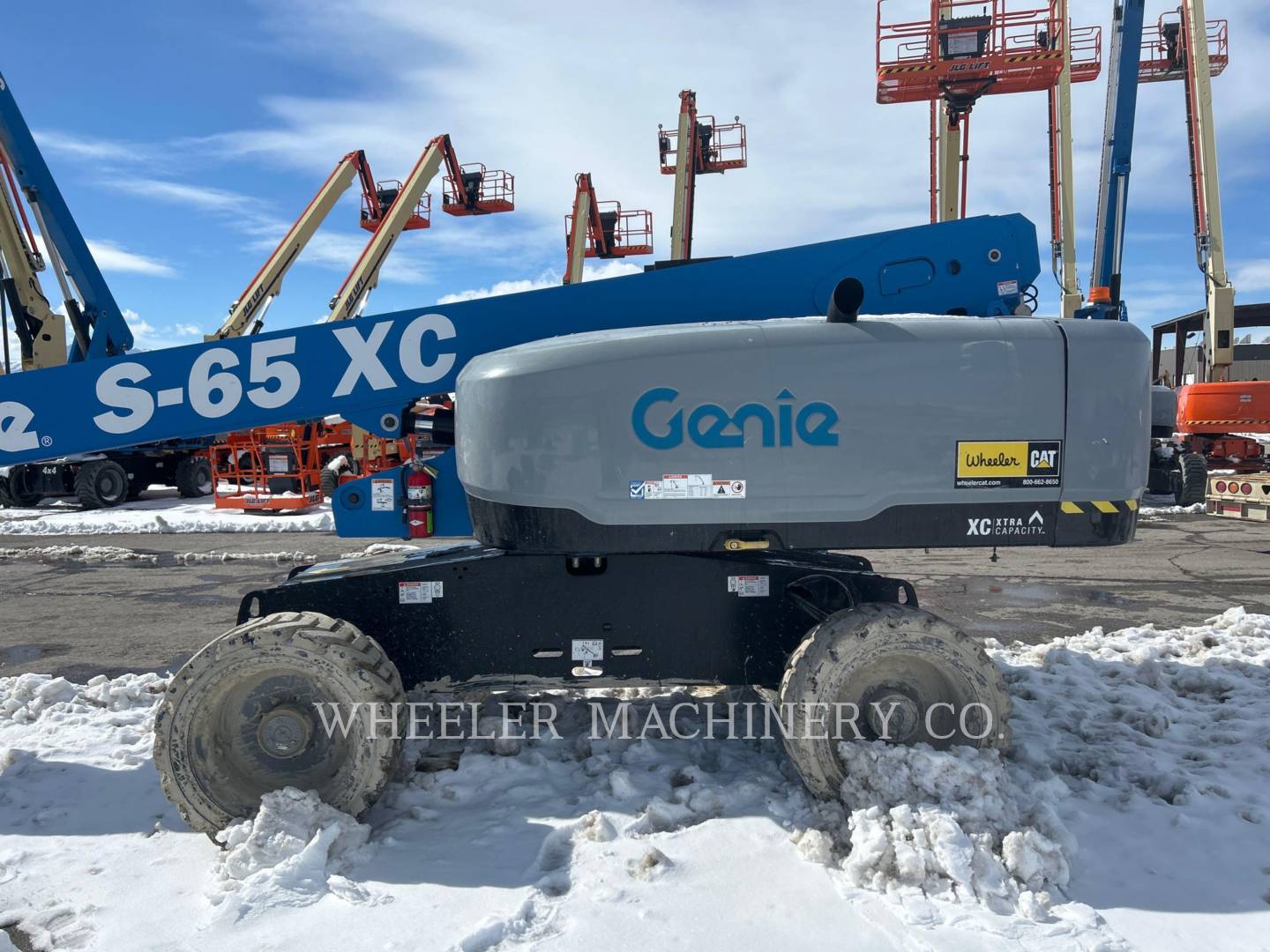 2021 Genie S65XC Lift Truck