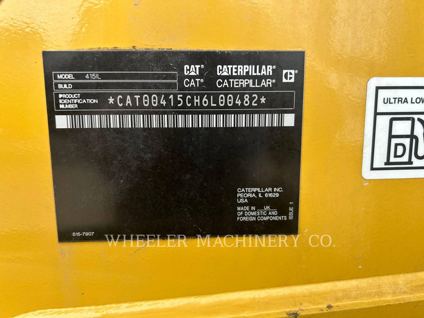 2022 Caterpillar 415 IL Tractor Loader Backhoe