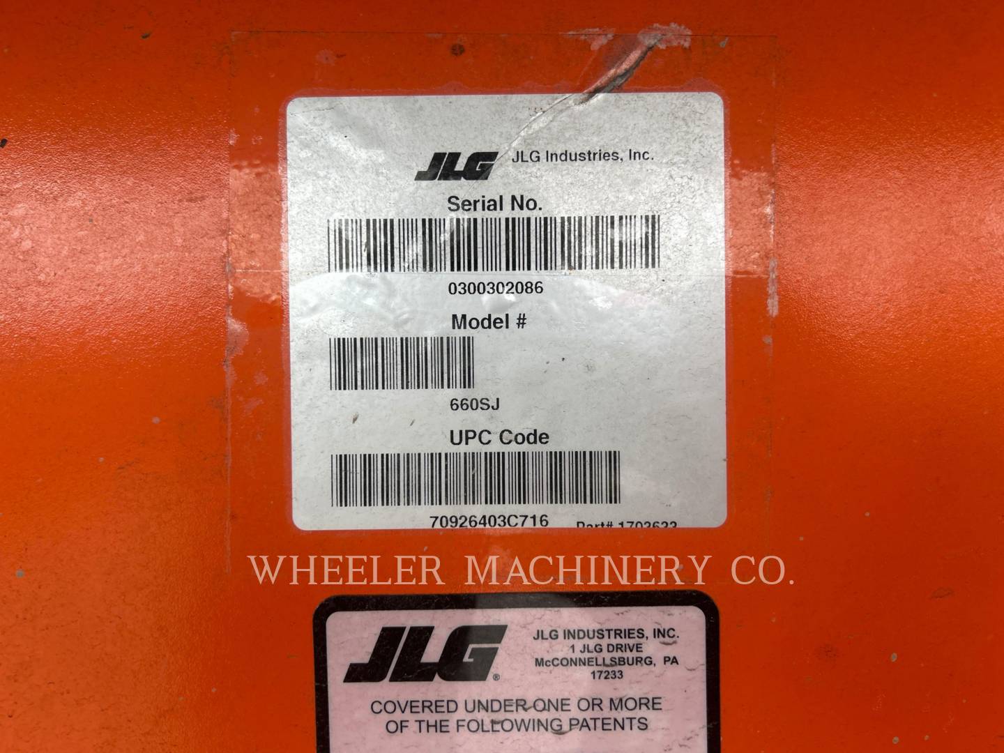 2023 JLG 660SJ Lift Truck