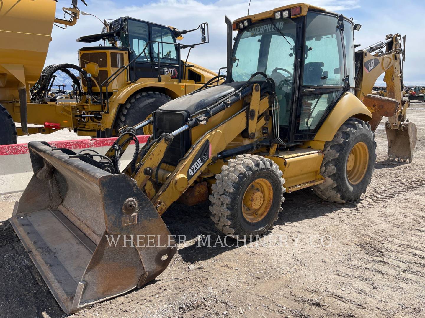 2008 Caterpillar 420E IT E Tractor Loader Backhoe