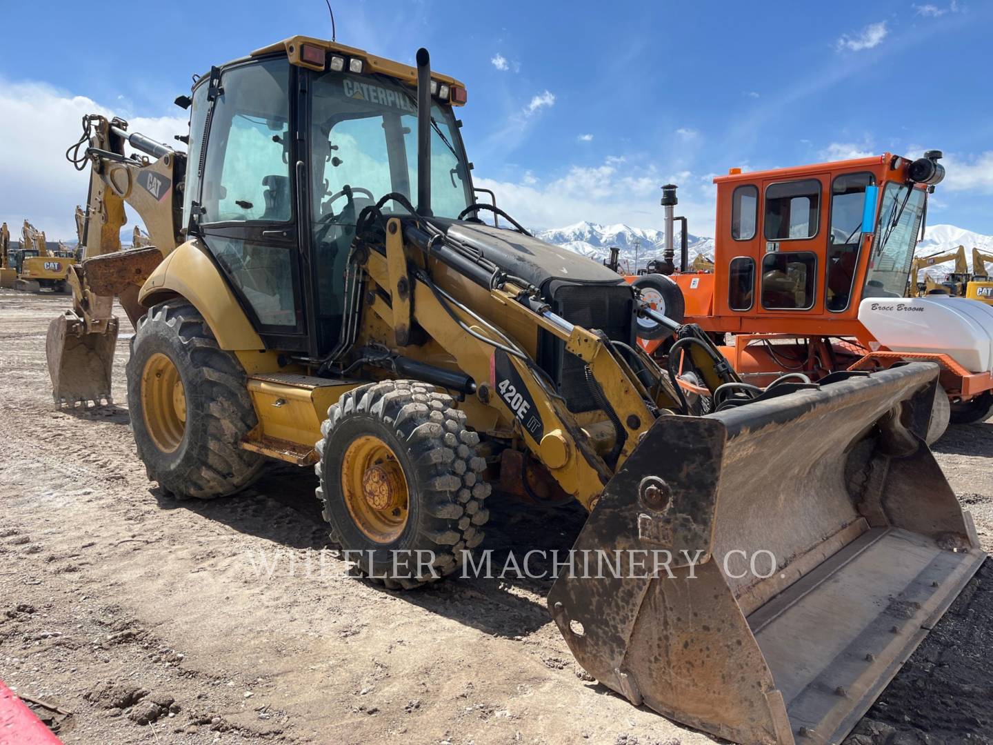 2008 Caterpillar 420E IT E Tractor Loader Backhoe