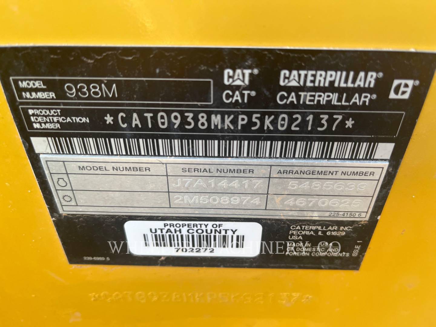 2021 Caterpillar 938M QC Wheel Loader