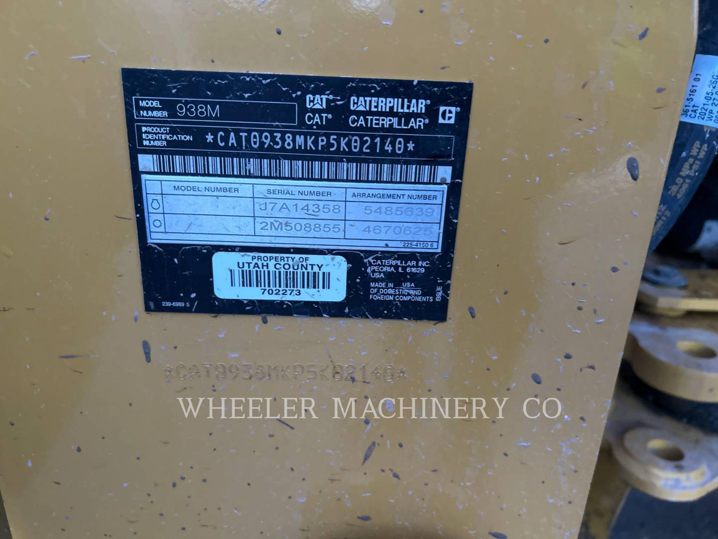 2021 Caterpillar 938M QC Wheel Loader