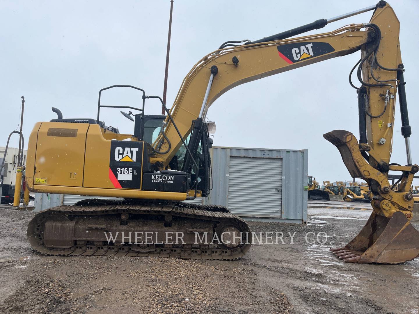 2013 Caterpillar 316E L TH Excavator