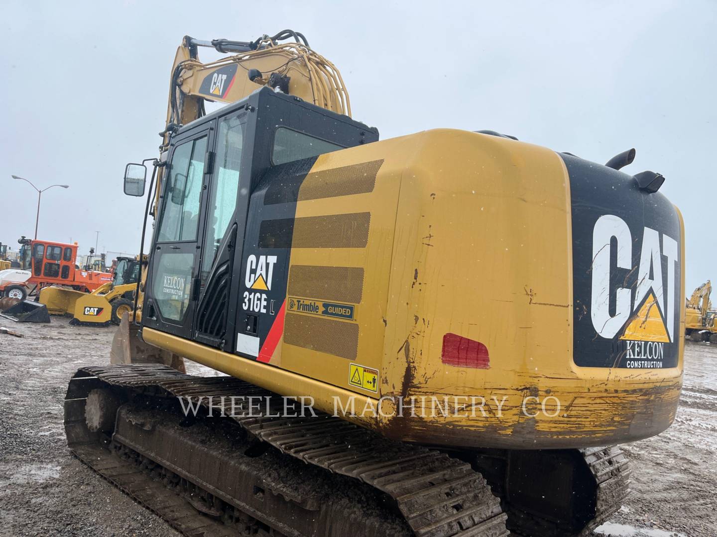 2013 Caterpillar 316E L TH Excavator