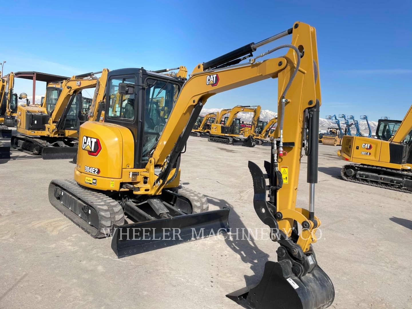 2021 Caterpillar 304E2 C3TH Excavator