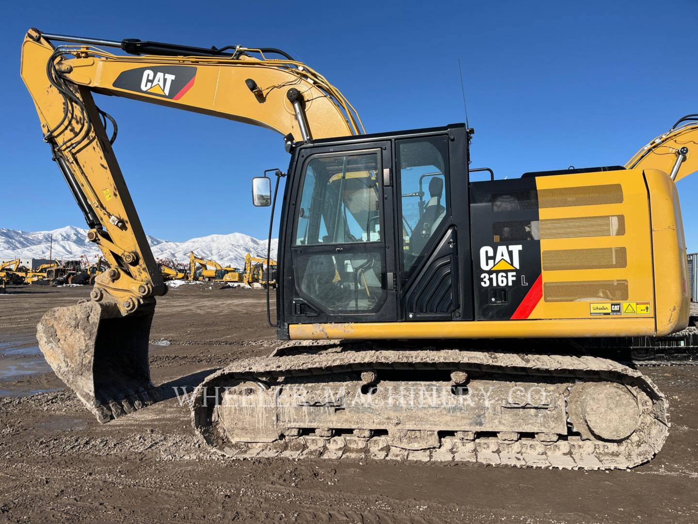 2018 Caterpillar 316F L CF Excavator