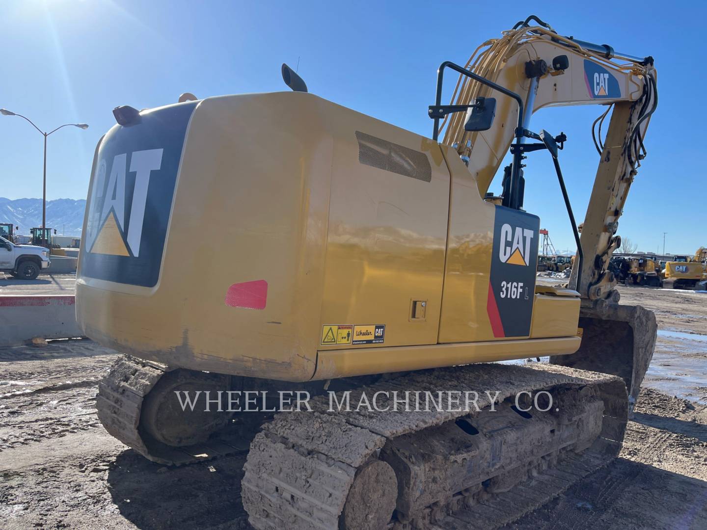 2018 Caterpillar 316F L CF Excavator