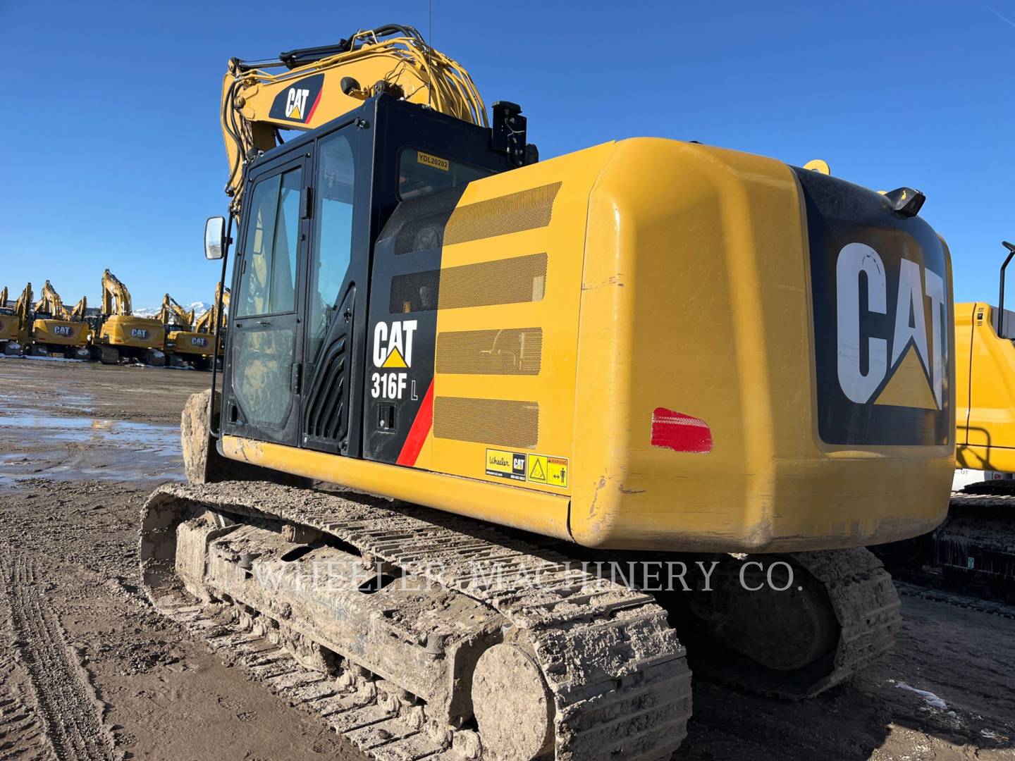 2018 Caterpillar 316F L CF Excavator