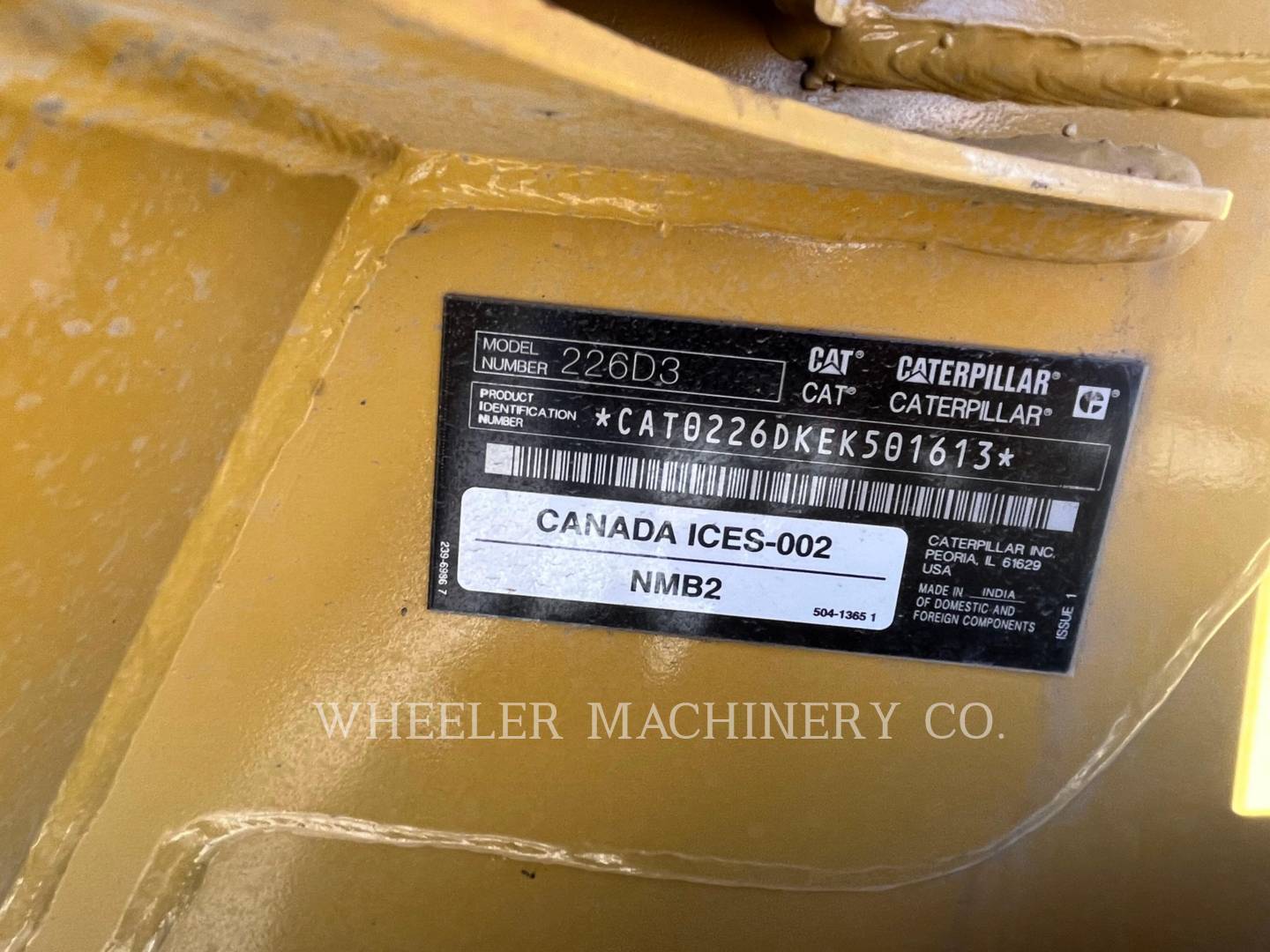 2022 Caterpillar 226D3 C3H2 Skid Steer Loader