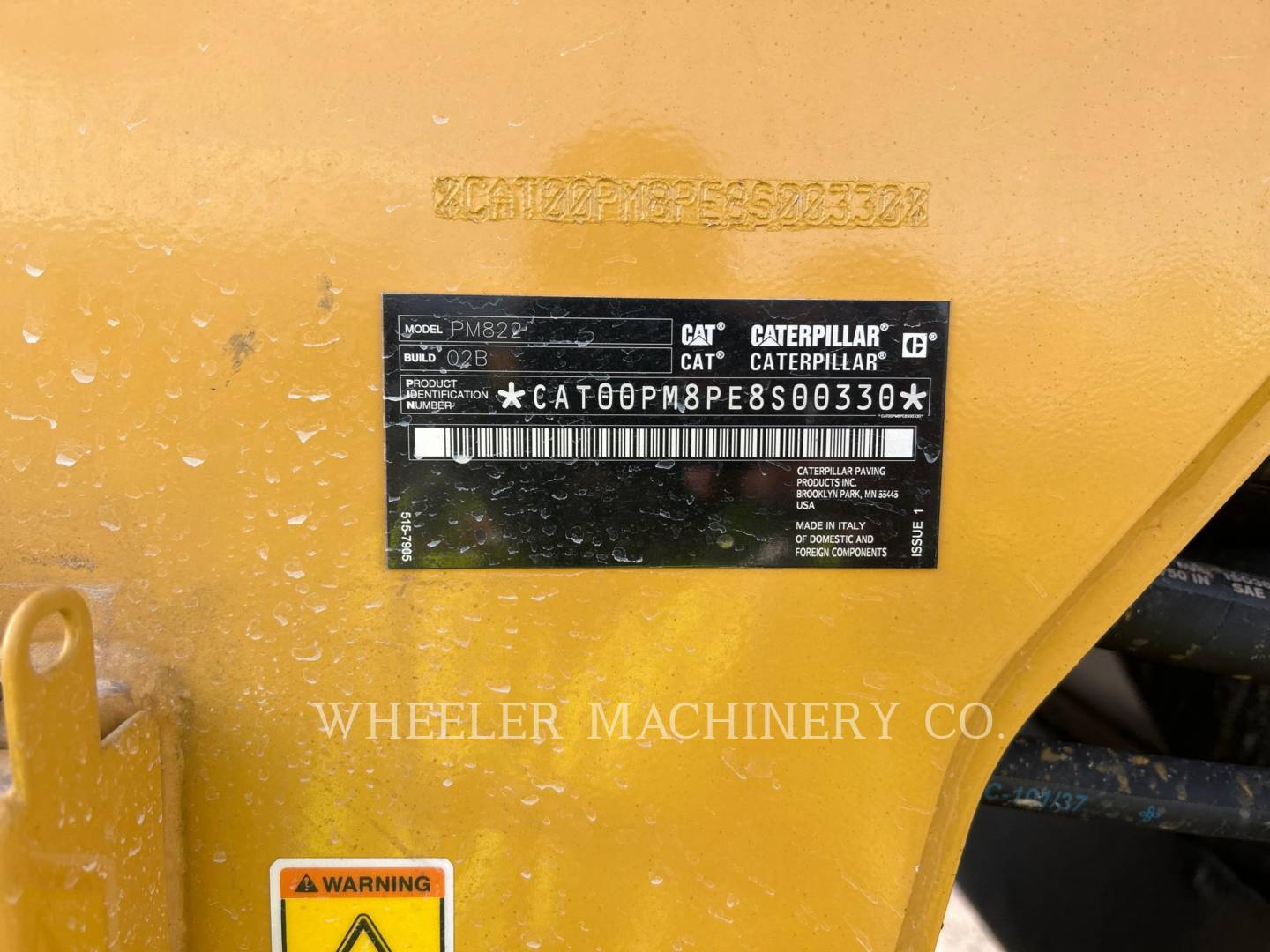 2023 Caterpillar PM822 Cold Planer