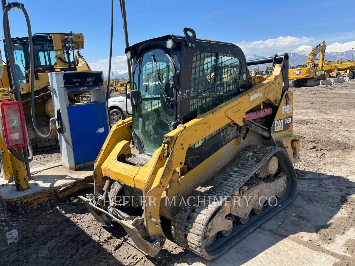 2014 Caterpillar 259D C3-H2 Compact Track Loader