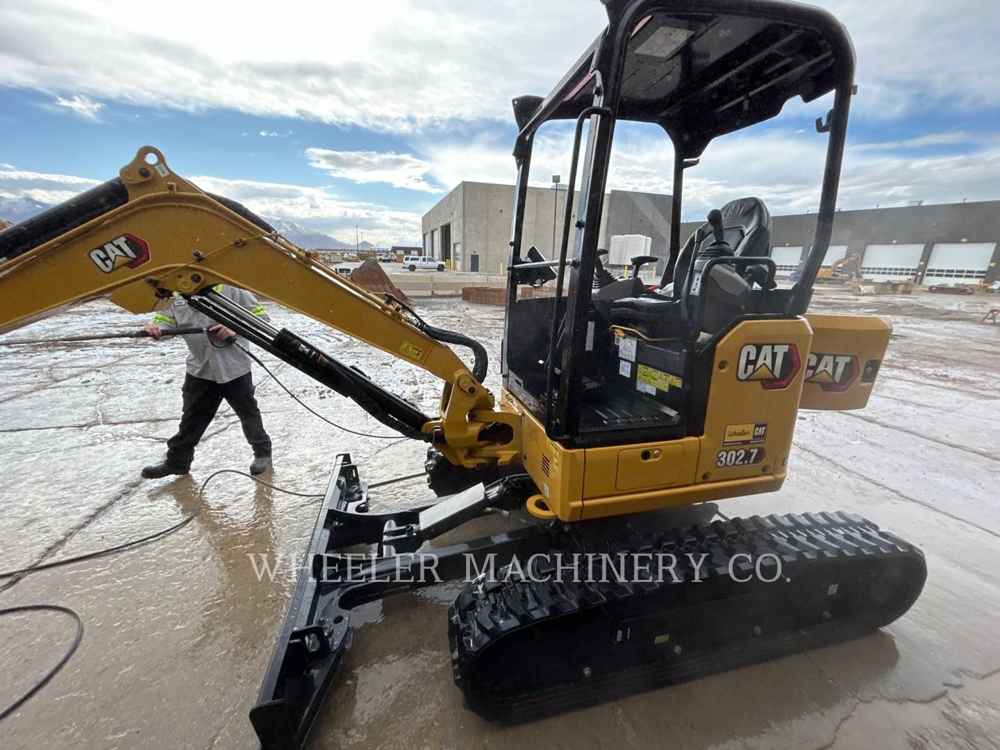 2023 Caterpillar 302.7 C1TH Excavator