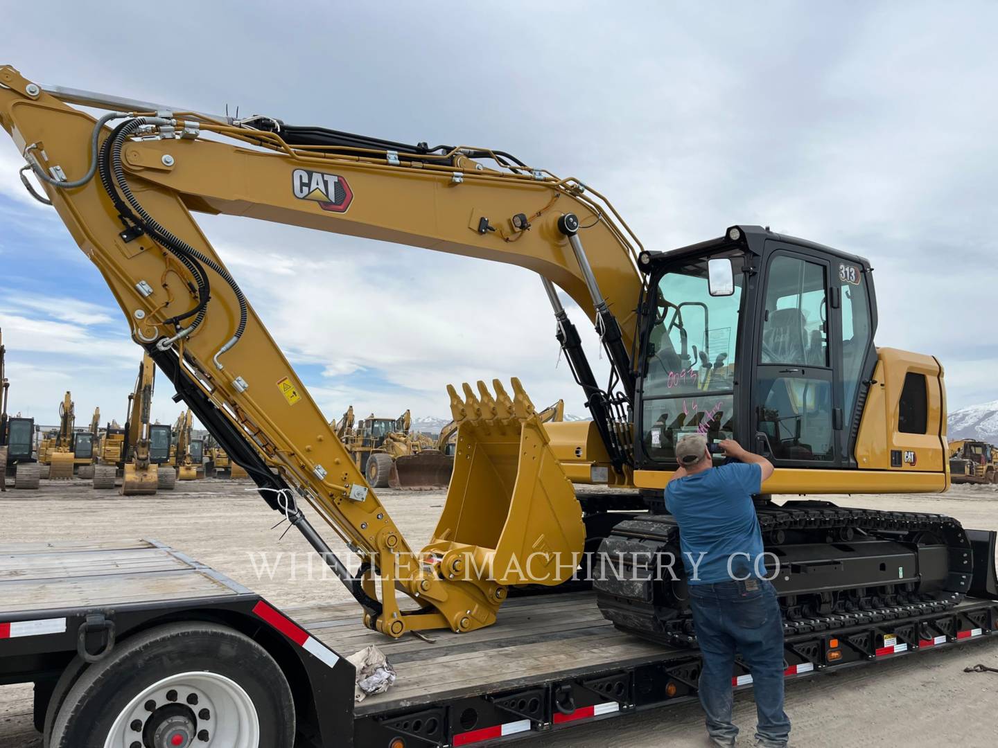 2023 Caterpillar 313 TH Excavator