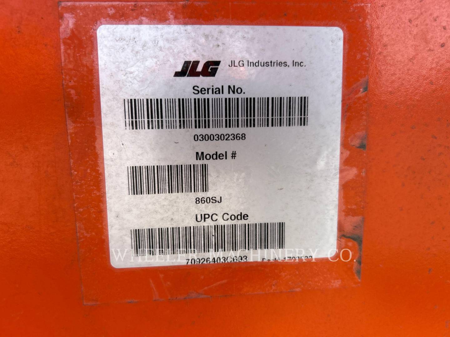 2023 JLG 860SJ Lift Truck