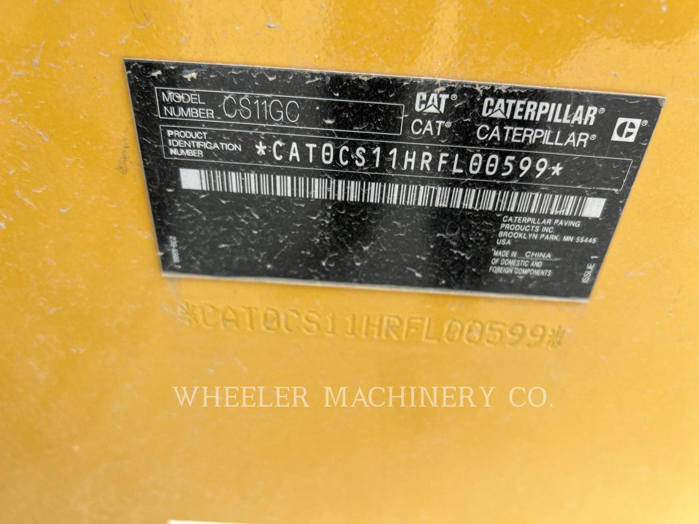 2023 Caterpillar CS11 GC Vibratory Single