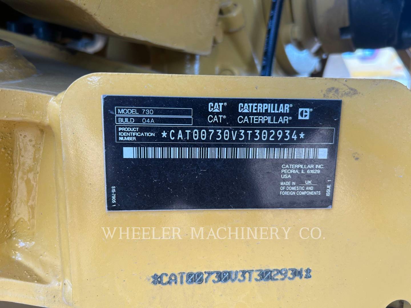 2023 Caterpillar 730 TG Articulated Truck