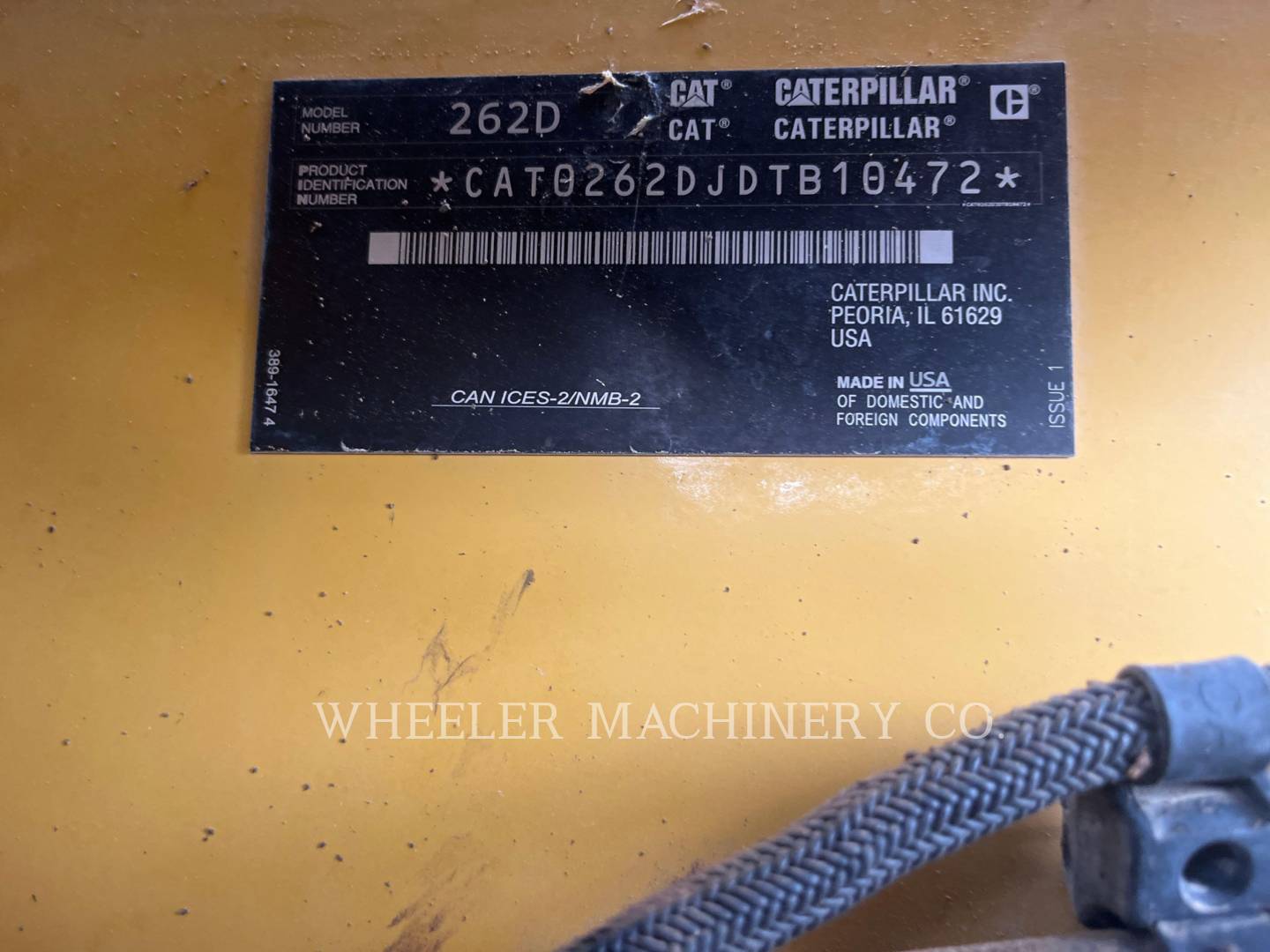 2019 Caterpillar 262D Skid Steer Loader