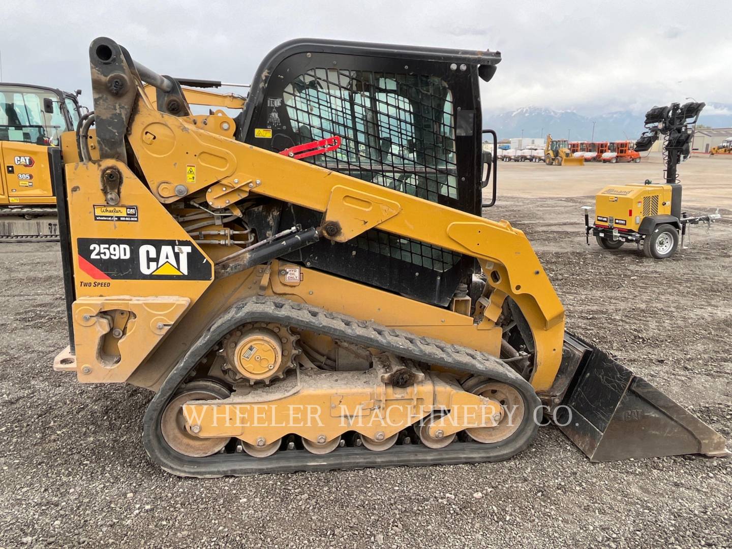 2017 Caterpillar 259D C3-H2 Compact Track Loader