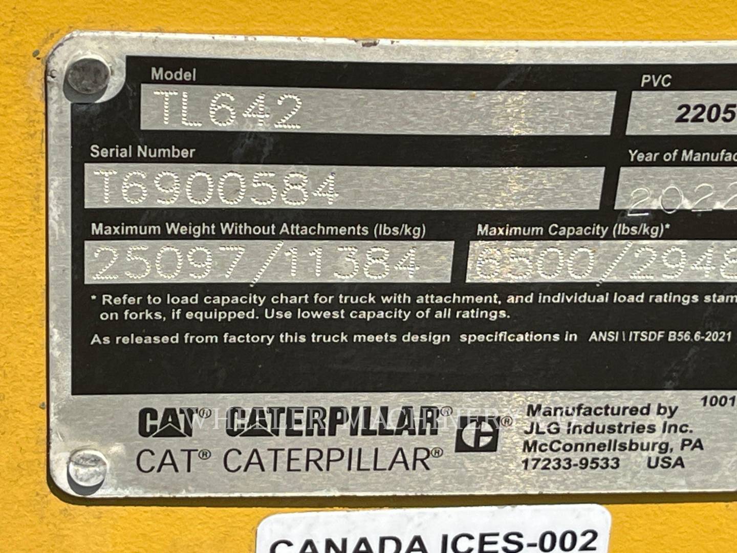 2023 Caterpillar TL642 CB TeleHandler