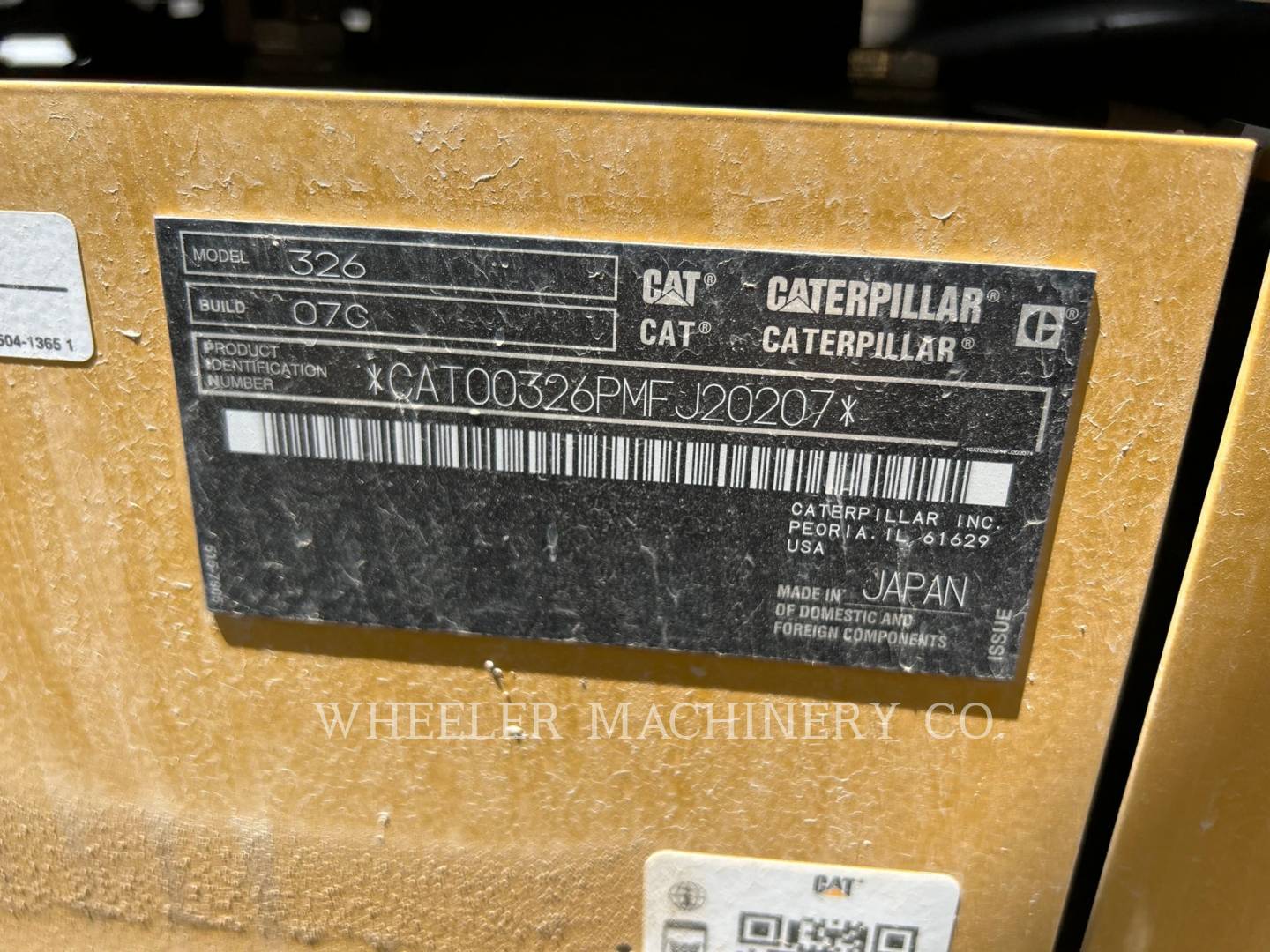 2022 Caterpillar 326 CF Excavator