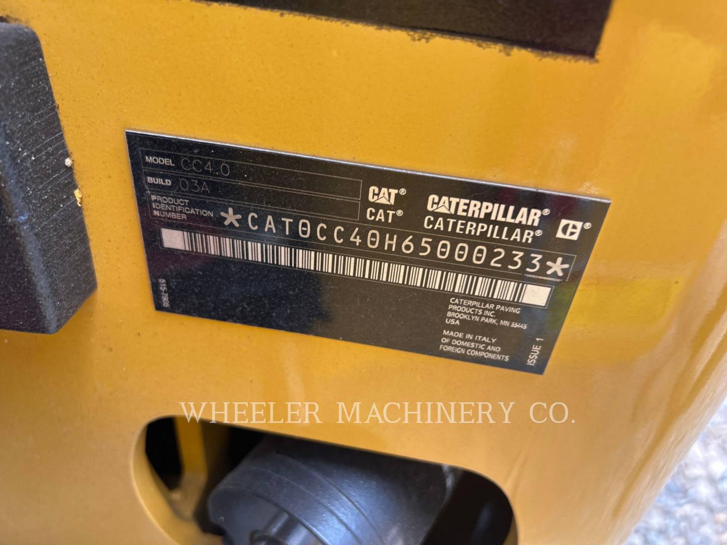 2023 Caterpillar CC4.0 Roller