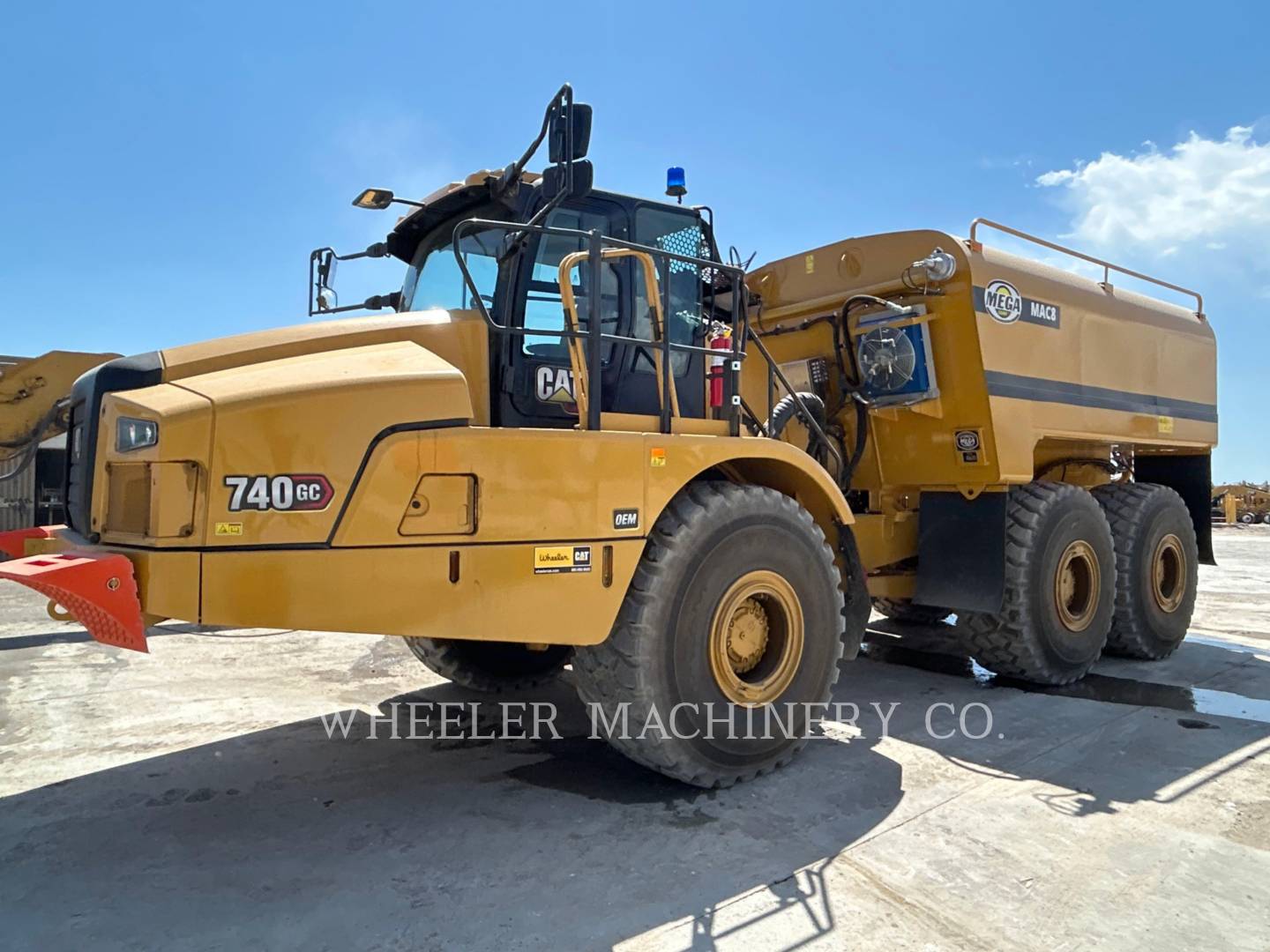 2023 Caterpillar WT 740 GC Articulated Truck