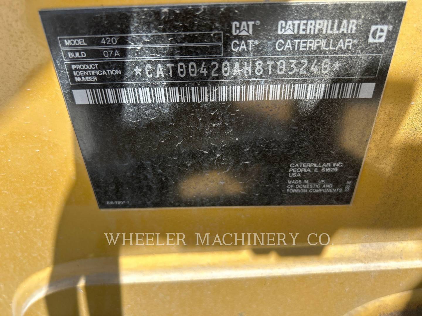 2023 Caterpillar 420 CF Tractor Loader Backhoe