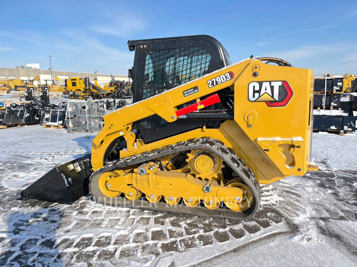 2022 Caterpillar 279D3 C3HF Compact Track Loader