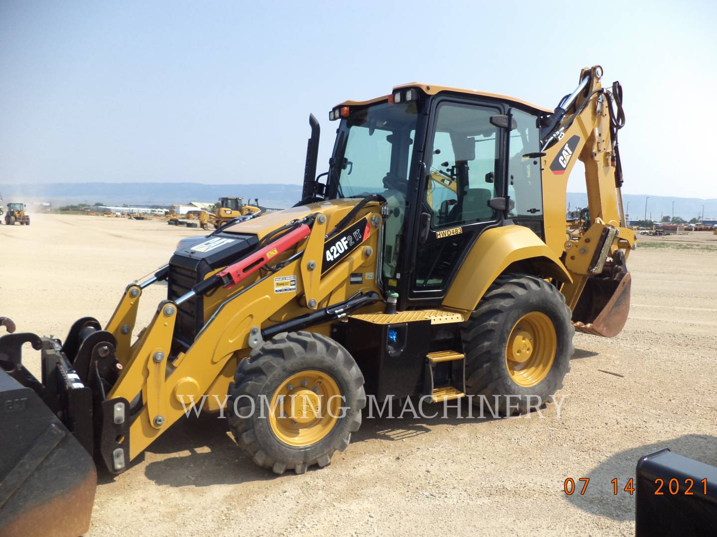 2015 Caterpillar 420F2 IT Tractor Loader Backhoe